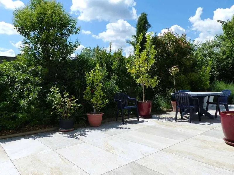 Création de terrasse, Sainte-Foy-lès-Lyon, PERRIN Paysage
