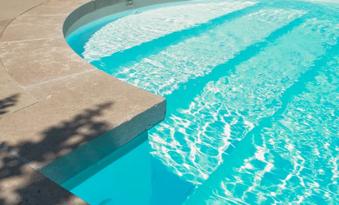 Création de plage de piscine, Sainte-Foy-lès-Lyon, PERRIN Paysage