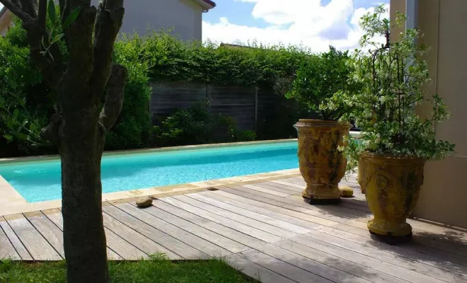 Création d'allées et cours, Sainte-Foy-lès-Lyon, PERRIN Paysage