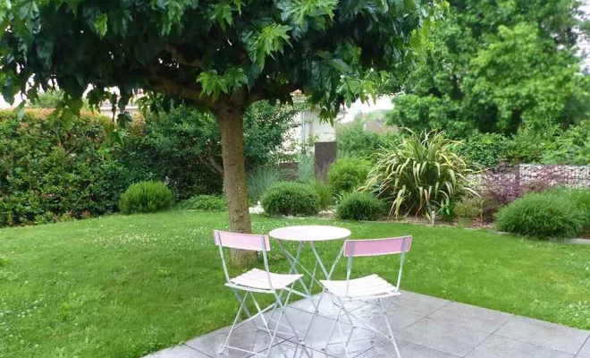 Création de terrasse, Sainte-Foy-lès-Lyon, PERRIN Paysage