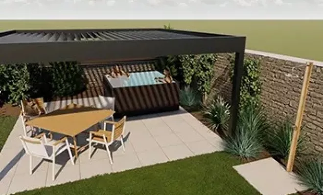 Modélisation en 3D, Sainte-Foy-lès-Lyon, PERRIN Paysage