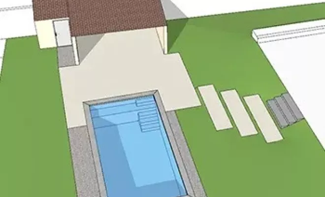 Modélisation en 3D, Sainte-Foy-lès-Lyon, PERRIN Paysage