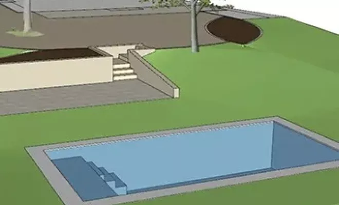 Modélisation en 3D, Sainte-Foy-lès-Lyon, PERRIN Paysage