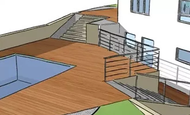 Modélisation en 3D, Sainte-Foy-lès-Lyon, PERRIN Paysage